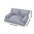 thumbnail image 3 of Xihbxyly Sofá Cama para Mascotas, Caseta Suave y Cómoda para Perros, Relleno de Espuma de Alta Densidad, Diseño para Todo Tipo de Clima, Base Antideslizante, Fácil de Limpiar, para Uso En Interiores, 3 of 6