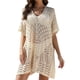 thumbnail image 1 of Traje de baño Prolriy para mujer, pareo de baño, pareo de crochet con dobladillo dividido, pareo de baño, pareo de playa, pareo de baño para mujer, beige A, 1 of 7