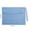 Blue, variant on Waterproof Leather File Folder Document Bag With Removable Hand Strap Orange A4 Size 1 Count