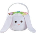 thumbnail image 3 of Personalized Kids Embroidered Easter Basket – White Bunny, 3 of 3