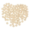 thumbnail image 2 of 100 bolas redondas de madera sin tratar para manualidades, ideales para proyectos de bricolaje. Bolas de madera de 8 mm, lisas y perfectas para manualidades., 2 of 8
