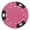 Pink, variant on Playzaic 14-gram Crown & Dice Poker Chips (50-pack) Heavy Clay Composite Set (Pink)