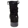 thumbnail image 3 of Minnetonka Women's Joli – Ankle Booties with Lug Sole and Cushioned Footbed, Black, Size 6, 3 of 5