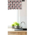 thumbnail image 3 of Ambesonne Octopus Ship Window Valance, Pirate Ship and Animal, 42" x 18", Pale Grey and Vermilion, 3 of 3