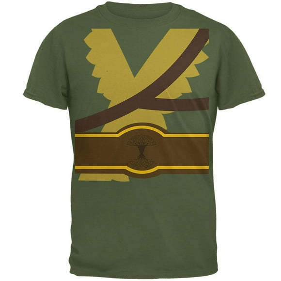 Halloween Warrior Elf Costume Mens T Shirt