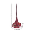 thumbnail image 3 of Xfvqtps Halloween Witch Hat Leaf Decor Halloween Spire Hats for Party Accessory Red, 3 of 6