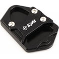 thumbnail image 3 of JADESA CNC Aluminum for SYM CRUISYM300 GTS300i GTS 300 300i, Motorcycle Stand, Side Stand, Extension Pad (Color : B-Black), 3 of 7