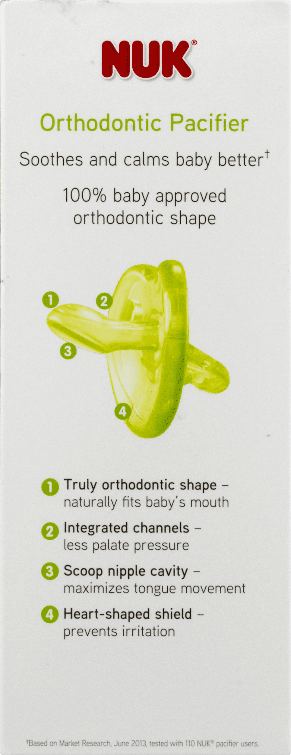 nuk simply natural pacifier