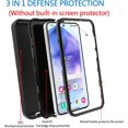thumbnail image 3 of baomifa-Defender Case for Samsung Galaxy S25 Edge, Heavy Duty Shockproof Dustproof 3 in 1 Rugged Protective Bumper Phone Cover for Galaxy S25 Edge (Black), 3 of 4