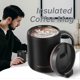 thumbnail image 2 of Coffee Mug,13 oz Insulated Coffee Mug With Lip, Stainless Steel Coffee Mug With Handle, Reusable Insulated Mug, Coffee Tumbler, Tea Cups., 2 of 5