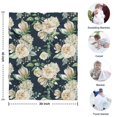 thumbnail image 4 of Pioneer Flower Floral Print Pattern Blanket,Comfortable Soft Flannel Throw Blanket,All Season,Warm Lightweight Blankets for Sofa Bed Couch Living Room Chair,30"x40", 4 of 4