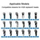 thumbnail image 2 of 3pcs Replacement Shavers-blade Replacement Compatible With Philips No-relco R-azor Hq8 Dual-precisions, 2 of 5