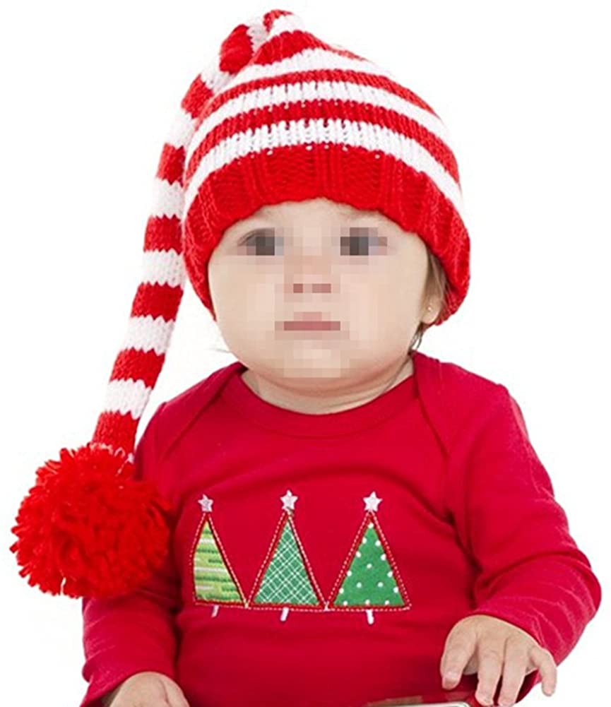Baby Christmas Elf Long Tail Crochet 