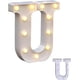 thumbnail image 1 of Letra U Bluelander con Luz LED, 1 of 4