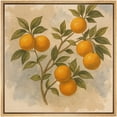 thumbnail image 5 of Framed Canvas Print Botanical Wall Art Vintage Fruit Decorative for Kitchen - 24"x24" NATURAL, 5 of 8