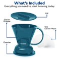 thumbnail image 3 of Cafetera Clever Grande 530 ml Libre de BPA con Filtros Clever NA, 3 of 9