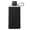 Black, variant on Portable Flat Water Bottle for Travel, Reusable Flask Fits Purse and Pocket, Leakproof Slim Drinking Bottle for Outdoor Sports Fitness Camping, Green, 3.35x7.68 Inch