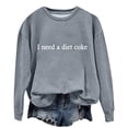 thumbnail image 5 of QASIEATN Trendy Fall Women's Hoodless Pullover Funny Moms Crewneck Sweatshirt Long Sleeve Sweatshirt for Women Crewneck Fleece Sweater Retro Fall Sweatshirt, 5 of 6