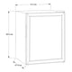 thumbnail image 5 of Cava refrigerador Whirlpool  WW3310S para 33 botellas negra con marco en acero inoxidable, 5 of 5