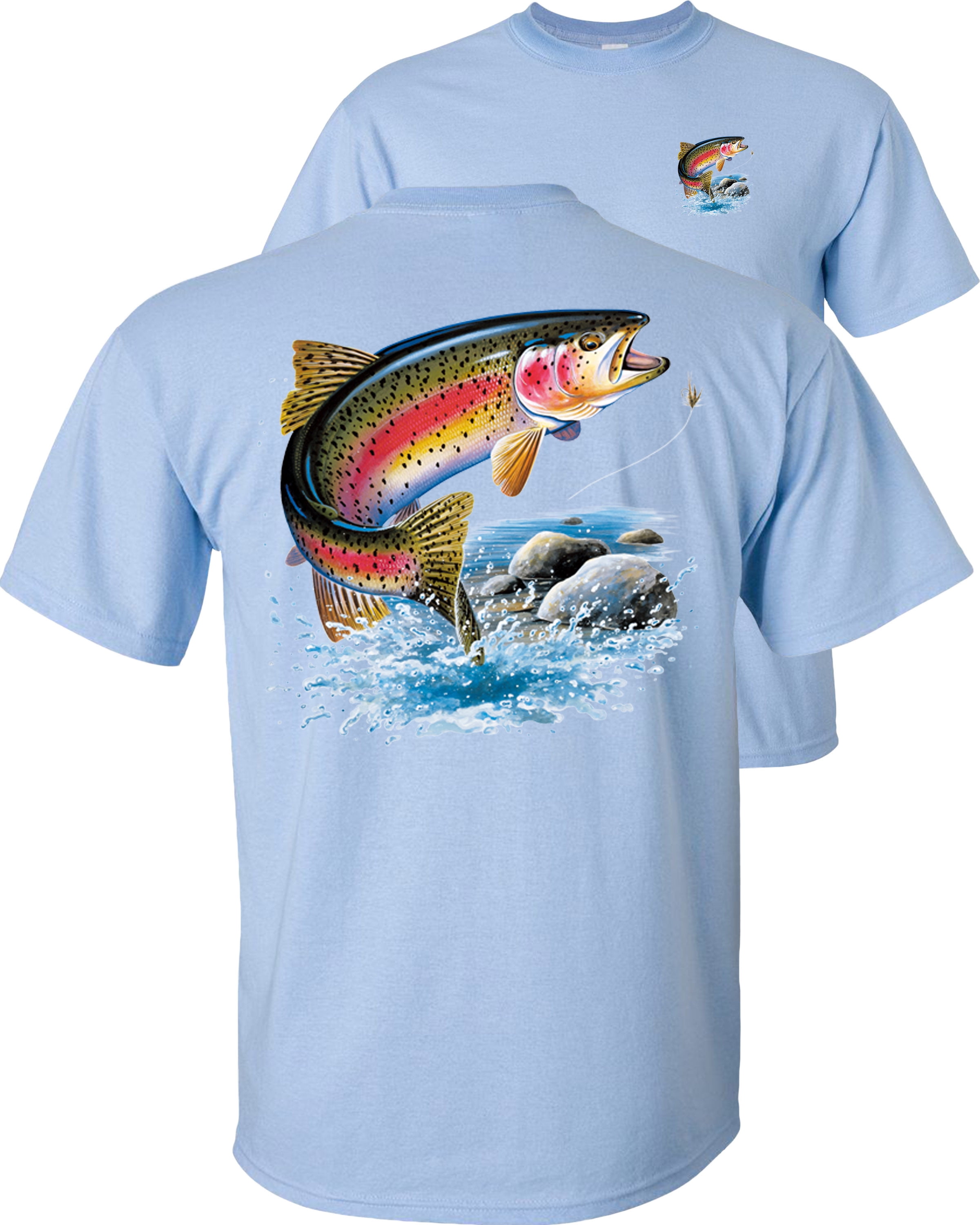 Fair Game Rainbow Trout TShirt Going for Lure Fishing