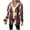 Wine, variant on LIaqionyy Plaid Jacket for Womens Casual Button down Long Sleeve Shacket Fleece Lined Warm Jackets Clothes