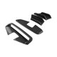 thumbnail image 4 of Car Front Bumper Side Splitter Spoiler Canards for BMW Carbon Fiber, 4 of 5