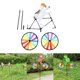 thumbnail image 5 of 4x Bicicleta Molino de Viento Bicicleta Viento Spinners Jardín Molinetes para Decoración de Patio Trasero Macarena Bicicleta giratoria, 5 of 8