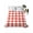 Red, variant on Turquoise Checkered Queen Size Flat Sheet, Wrinkleproof & Fadeproof Cooling Flat Bed Sheet Only, Farmhouse Buffalo Plaid Breathable Soft Bedding Top Sheets 90 x 102 Inches