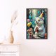 thumbnail image 2 of 5D DIY Taladro Fiesta Oso Del 40x60cm Blanco, 2 of 9