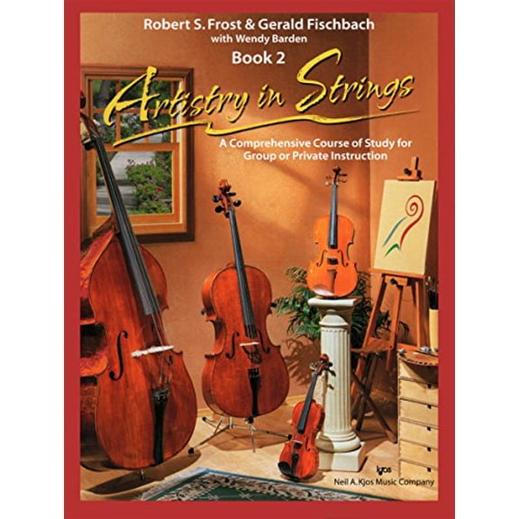 Pre-Owned KJOS Artistry In Strings 2 Book/CD Viola Book