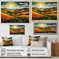 thumbnail image 4 of Designart "Geometric Plains in the Countryside II" Landscapes Wall Art Print, 4 of 5