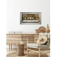 thumbnail image 3 of DECORARTS - The Last Supper, Leonardo da Vinci Classic Art Reproductions. Giclee Prints Acid Free Cotton Canvas with Matching Silver Solid Wooden Frame. Total Framed Size: 28.5" W x 16.5" H, 3 of 7