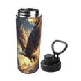 thumbnail image 2 of Vsdgher Golden Sky Bald Eagle 18oz Sports Insulated Kettle, Stainless Steel Insulated Cup for Women Men for Fitness, Gym & Outdoor, 2 of 7