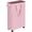Pink, variant on Slim Laundry Hamper with Wheels, Rolling Laundry Basket for Clothes, Small Laundry Basket for , Dorm and Laundry Room, 60L (12.7 Gallons)