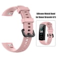 thumbnail image 1 of Correa de reloj ajustable de silicona para Huawei Honor Band 5 4 Smartwatch JShteea  El nuevo, 1 of 5