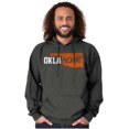 thumbnail image 5 of Home State Pride Oklahoma Proud Okie Hoodie Sweatshirt Women Men Brisco Brands S, 5 of 6