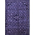 thumbnail image 1 of Ahgly Company Indoor Rectangle Persian Blue Traditional Area Rugs, 3' x 5', 1 of 4