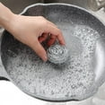 thumbnail image 3 of Hazel Tech Stainless Steel Scrubbers Cast Iron Cleaner Chainmail Scrubber For Cast Iron Pan, 3 of 6