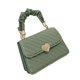 thumbnail image 2 of Bolso de hombro Convertible pequeño para mujer, bolso de mano con rombos simples, bolso de viaje a la moda, tamaño libre verde, 2 of 8