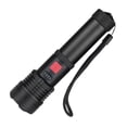 thumbnail image 1 of Rewera Linterna LED 10.000 Lúmenes, Linterna Super Brillante XHP70, Recargable por USB, Linterna Táctica IP67 Impermeable 5 Modos, Camping Senderismo Luz de Supervivencia de Emergencia al Aire Libre, 1 of 6