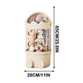 thumbnail image 3 of Gnmfd Transparent Multi-Layer Toy Storage Box, Stackable Organizer for Dolls Ragdolls Stuffed Animal Storage, Closet Organizers and Storage, Toy Organizers and Storage Cabinet, 3 of 3