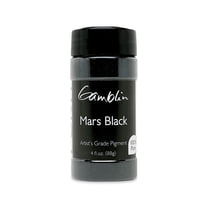 Gamblin Artist's Grade Pigment - Mars Black, 4 oz bottle