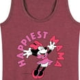 thumbnail image 3 of Mickey & Friends - Happiest Mama - Women's Racerback Tank Top, 3 of 5