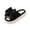 Black, variant on Willtoo Women Summer Slippers Open Toe Bow Shoes Memory Foam House Slippers Non Slip Rubber Sole Sandal Indoor Outdoor Walking Shoes