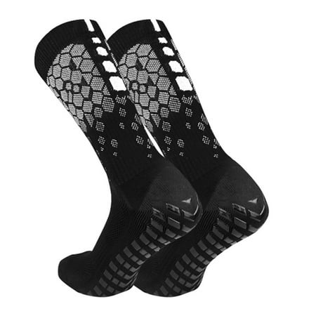 

Gecheer -slip Soccer Socks for Men and Women Breathable Athletic Socks with Grippers for Yoga Football Gym