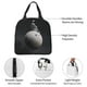 thumbnail image 4 of Easygdp Astronaut Sitting On Mercury Planet Bolsa Térmica Premium - Tela Oxford Impermeable, Gran Capacidad, Bolsillo Frontal, Unisex para Trabajo, Escuela, Actividades al Aire Libre y Picnics, 4 of 8