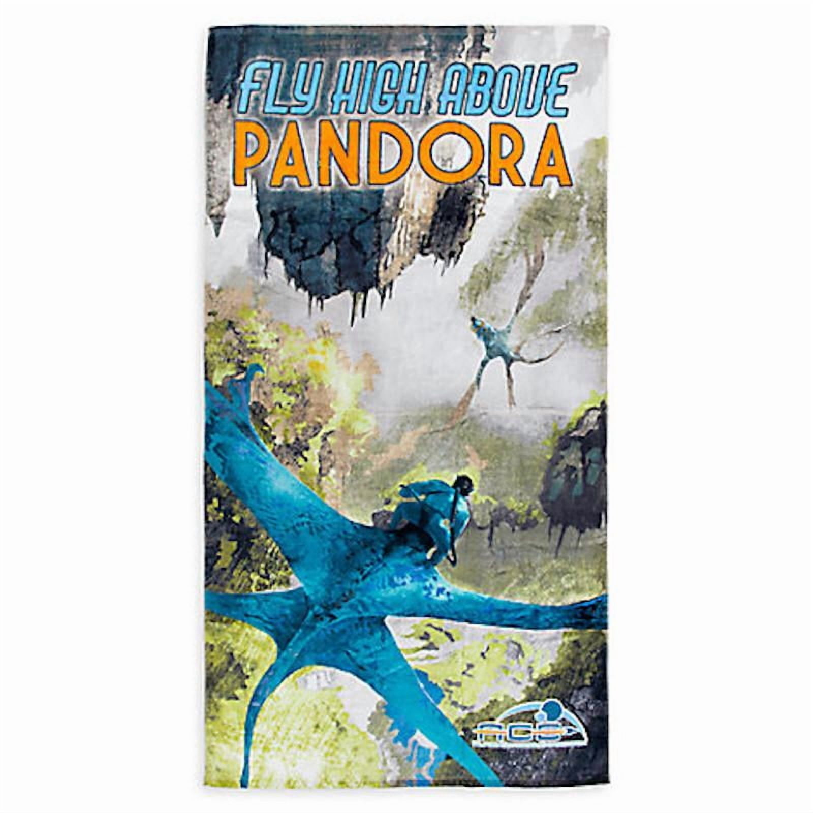 Disney Parks Walt Disney World Pandora The World of Avatar Beach Towel New