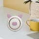 thumbnail image 4 of Ventilador colgante cuello perfecl, Ventilador personal recargable por USB, Ventilador portátil dibujos animados, púrpura Violeta, 4 of 5