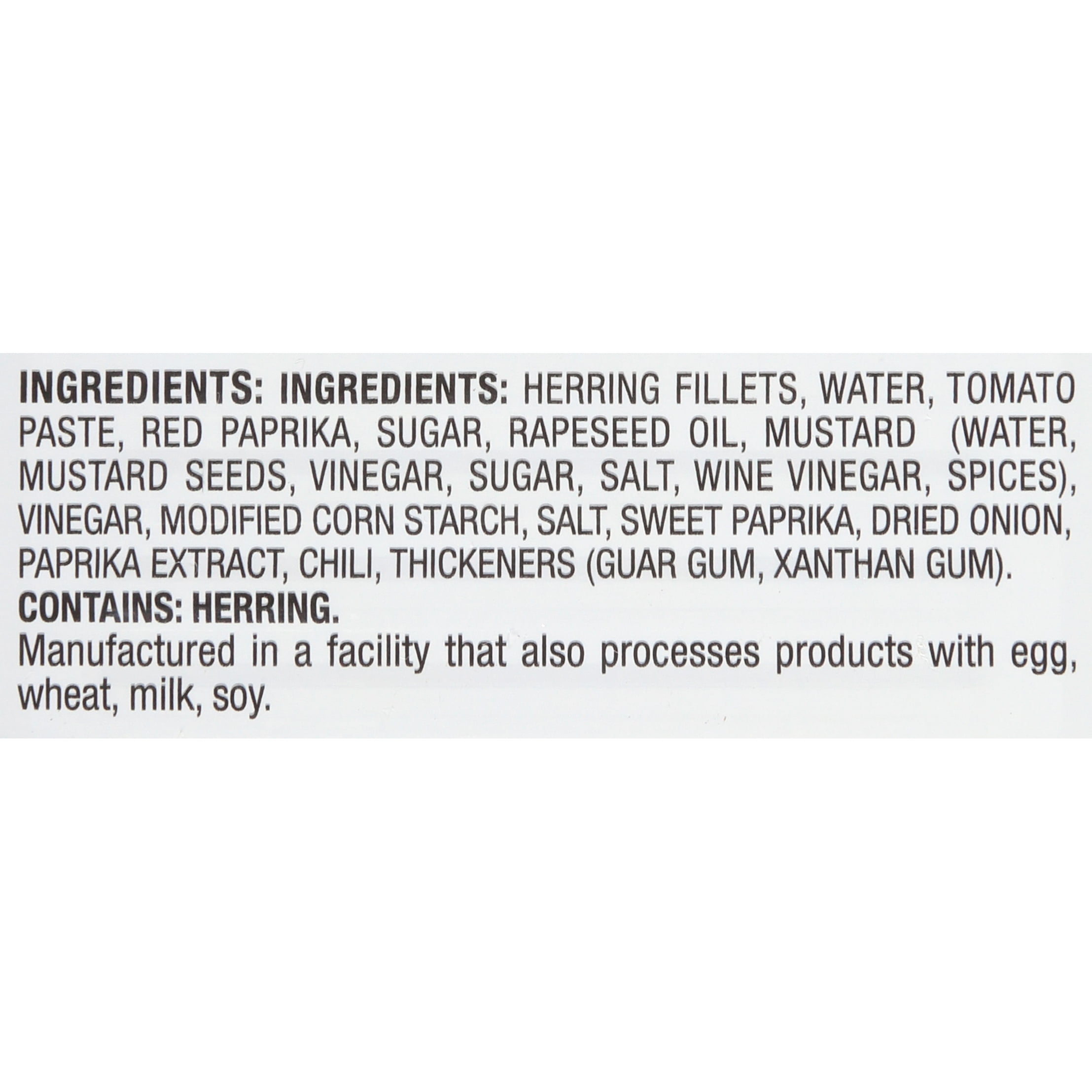 Pampa Herring Fillets in Paprika Sauce, 6 oz Can