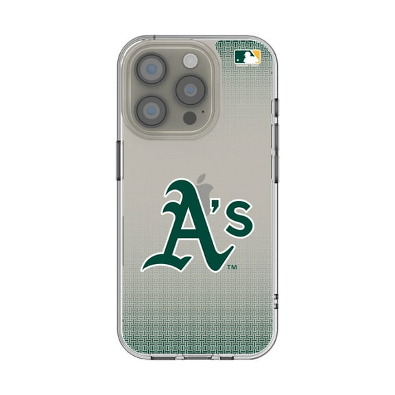 Athletics Linen Logo iPhone Clear Case